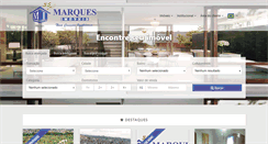 Desktop Screenshot of marquesimoveiscarapicuiba.com.br